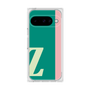 プレミアムスクエアケース［ オリジナル - initial color line - Z green ］