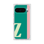 プレミアムスクエアケース［ オリジナル - initial color line - Z green ］