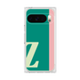 プレミアムスクエアケース［ オリジナル - initial color line - Z green ］