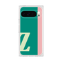 プレミアムスクエアケース［ オリジナル - initial color line - Z green ］