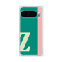 プレミアムスクエアケース［ オリジナル - initial color line - Z green ］