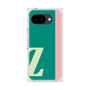 プレミアムスクエアケース［ オリジナル - initial color line - Z green ］