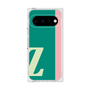 プレミアムスクエアケース［ オリジナル - initial color line - Z green ］