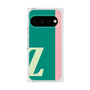 プレミアムスクエアケース［ オリジナル - initial color line - Z green ］