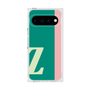 プレミアムスクエアケース［ オリジナル - initial color line - Z green ］
