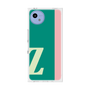 プレミアムスクエアケース［ オリジナル - initial color line - Z green ］