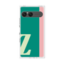 プレミアムスクエアケース［ オリジナル - initial color line - Z green ］