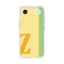 プレミアムスクエアケース［ オリジナル - initial color line - Z yellow ］