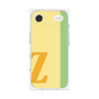 プレミアムスクエアケース［ オリジナル - initial color line - Z yellow ］