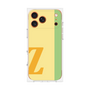 プレミアムスクエアケース［ オリジナル - initial color line - Z yellow ］