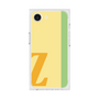 プレミアムスクエアケース［ オリジナル - initial color line - Z yellow ］