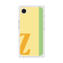 プレミアムスクエアケース［ オリジナル - initial color line - Z yellow ］