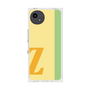 プレミアムスクエアケース［ オリジナル - initial color line - Z yellow ］