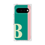 プレミアムスクエアケース［ オリジナル - initial color line - B green ］