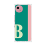 プレミアムスクエアケース［ オリジナル - initial color line - B green ］