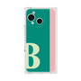 プレミアムスクエアケース［ オリジナル - initial color line - B green ］