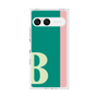プレミアムスクエアケース［ オリジナル - initial color line - B green ］