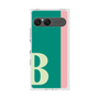 プレミアムスクエアケース［ オリジナル - initial color line - B green ］