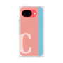 プレミアムスクエアケース［ オリジナル - initial color line - C pink ］