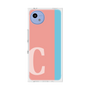プレミアムスクエアケース［ オリジナル - initial color line - C pink ］