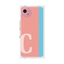 プレミアムスクエアケース［ オリジナル - initial color line - C pink ］
