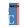 プレミアムスクエアケース［ オリジナル - initial color line - C blue ］
