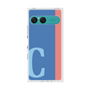 プレミアムスクエアケース［ オリジナル - initial color line - C blue ］