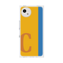 プレミアムスクエアケース［ オリジナル - initial color line - C orange ］