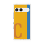 プレミアムスクエアケース［ オリジナル - initial color line - C orange ］