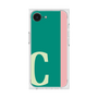 プレミアムスクエアケース［ オリジナル - initial color line - C green ］