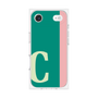 プレミアムスクエアケース［ オリジナル - initial color line - C green ］