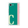 プレミアムスクエアケース［ オリジナル - initial color line - C green ］