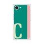 プレミアムスクエアケース［ オリジナル - initial color line - C green ］