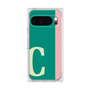 プレミアムスクエアケース［ オリジナル - initial color line - C green ］