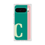 プレミアムスクエアケース［ オリジナル - initial color line - C green ］