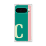プレミアムスクエアケース［ オリジナル - initial color line - C green ］