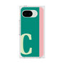 プレミアムスクエアケース［ オリジナル - initial color line - C green ］