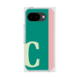プレミアムスクエアケース［ オリジナル - initial color line - C green ］