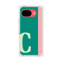 プレミアムスクエアケース［ オリジナル - initial color line - C green ］