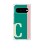 プレミアムスクエアケース［ オリジナル - initial color line - C green ］