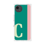 プレミアムスクエアケース［ オリジナル - initial color line - C green ］