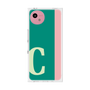 プレミアムスクエアケース［ オリジナル - initial color line - C green ］