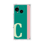 プレミアムスクエアケース［ オリジナル - initial color line - C green ］