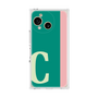 プレミアムスクエアケース［ オリジナル - initial color line - C green ］