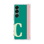 プレミアムスクエアケース［ オリジナル - initial color line - C green ］