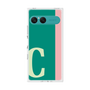 プレミアムスクエアケース［ オリジナル - initial color line - C green ］