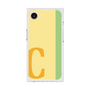 プレミアムスクエアケース［ オリジナル - initial color line - C yellow ］