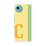 プレミアムスクエアケース［ オリジナル - initial color line - C yellow ］