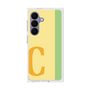 プレミアムスクエアケース［ オリジナル - initial color line - C yellow ］