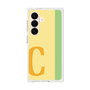プレミアムスクエアケース［ オリジナル - initial color line - C yellow ］